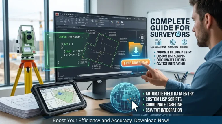 AutoCAD Coordinate LISP Free Download