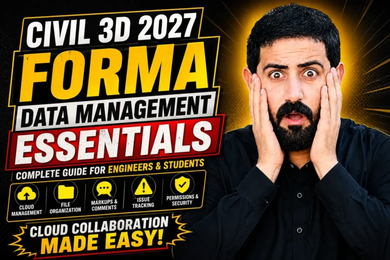 Civil 3D 2027 Forma Data Management Essentials