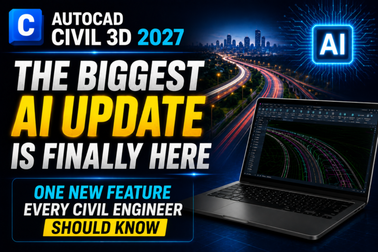AutoCAD Civil 3D 2027 Horizontal Regression Analysis: The New AI Tool Transforming Road and Railway Alignment Design